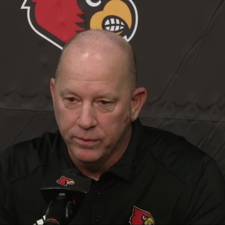 UofL's Jeff Brohm previews Saturday's game against Boston College